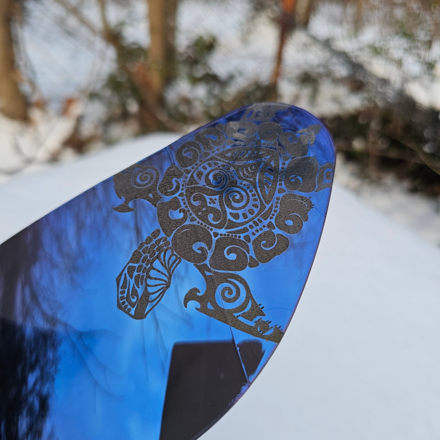 Crossed Turtle Warrior Visor