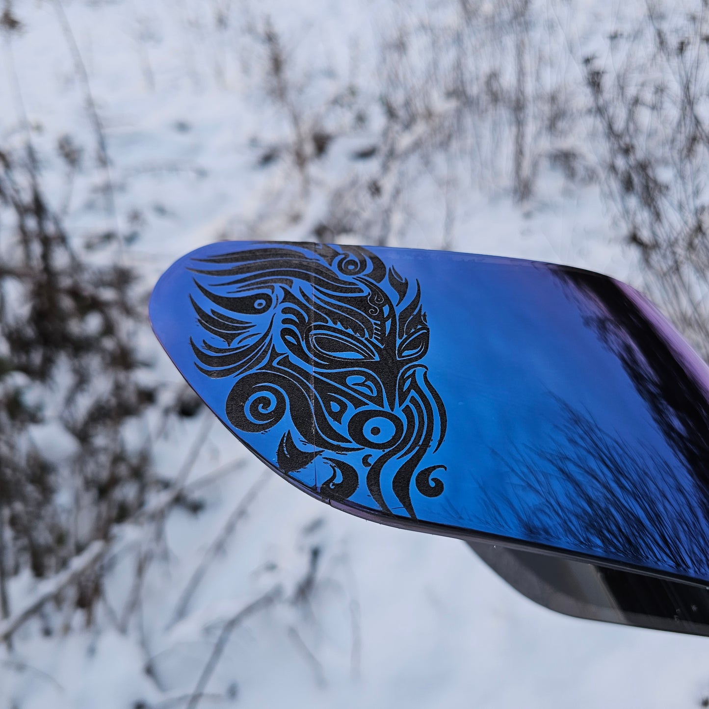 Crossed Turtle Warrior Visor